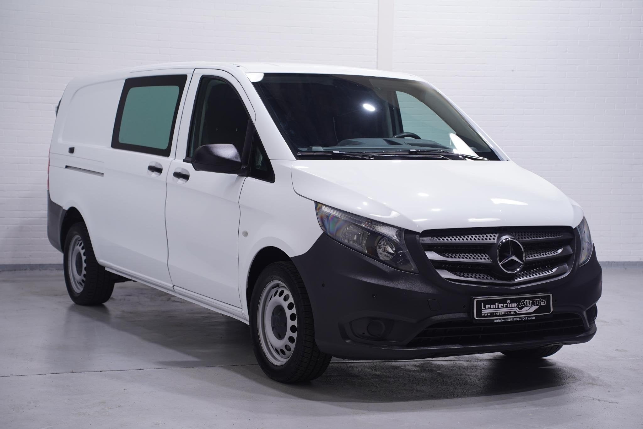 Mercedes-Benz Vito 119 CDI 190 pk Extra Lang 4Matic 4x4 Aut., Auto's, Bestelauto's, Automaat, Gebruikt, 2000 kg, Wit