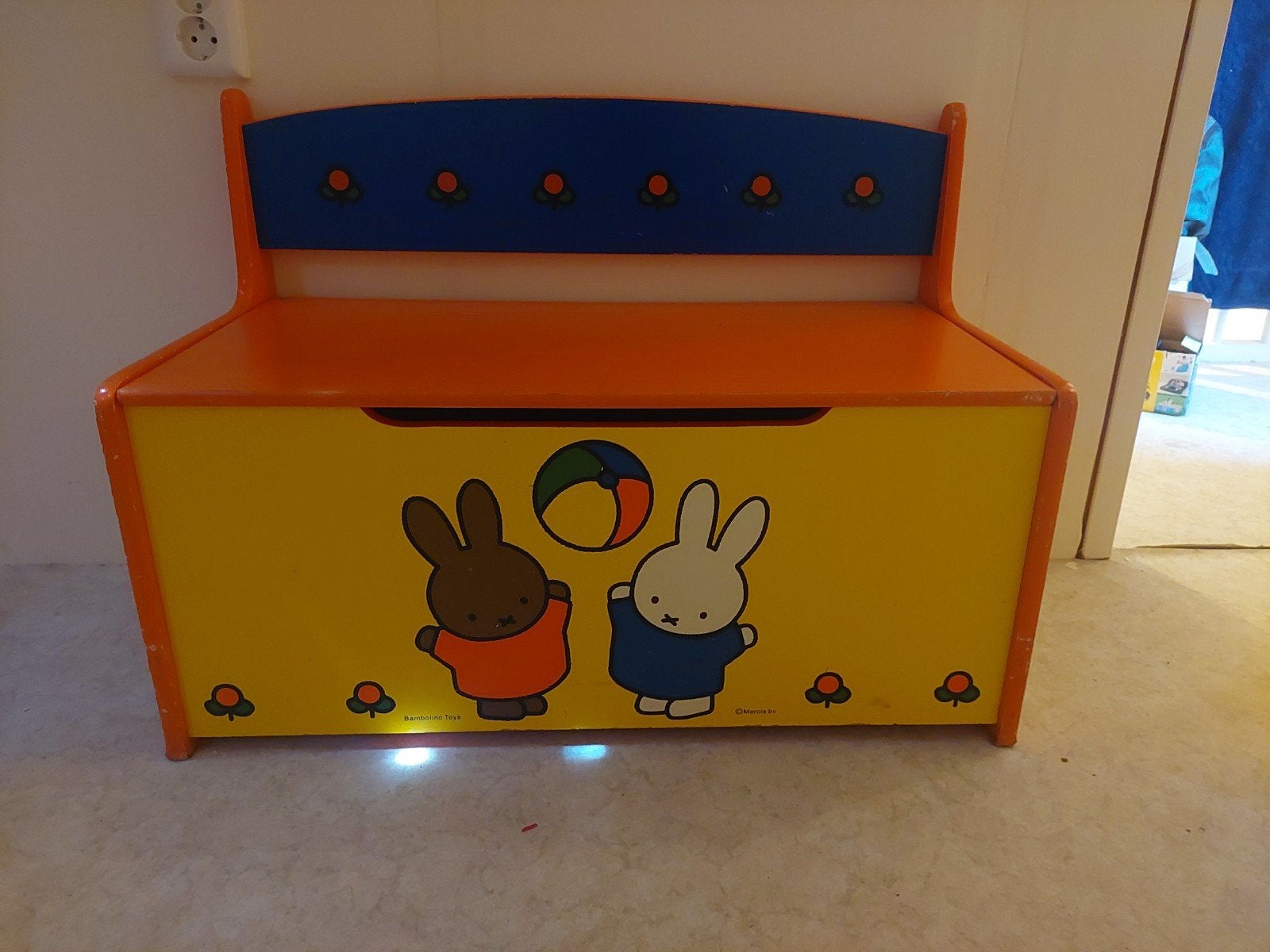 Nijntje speelgoedkist/bankje - Gebruikt, Kinderen en Baby's, Ophalen, Gebruikt, Overige typen