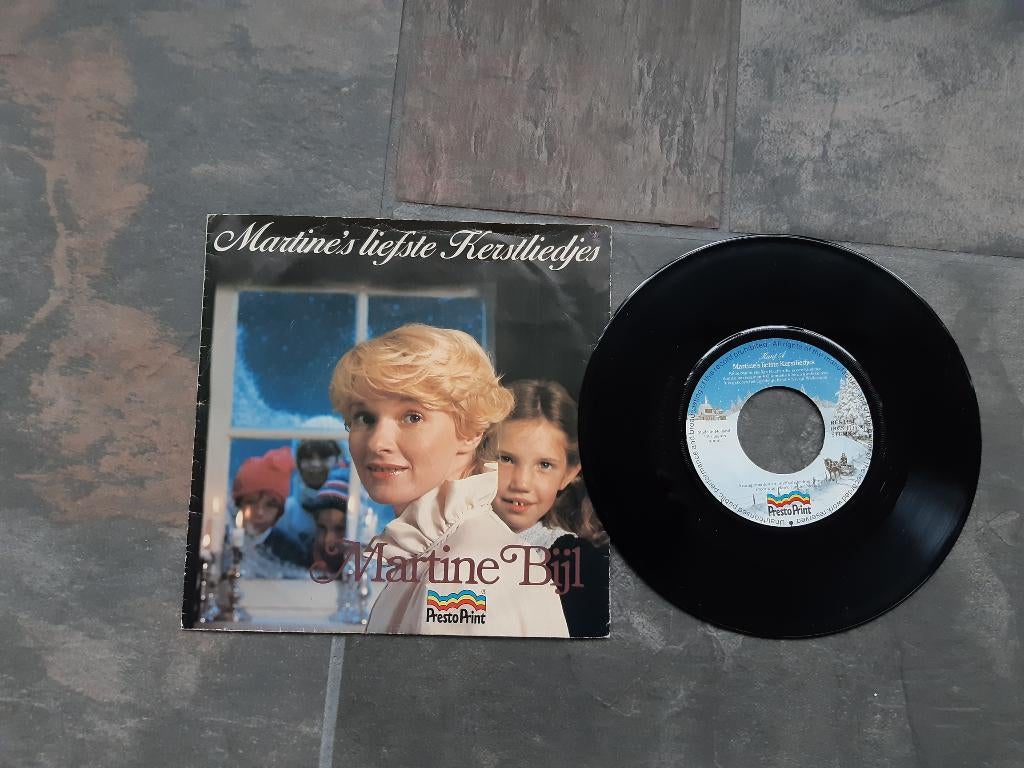 Martine 's Bijl: Liefste Kerstliedjes, Cd's en Dvd's, Vinyl | Nederlandstalig, Ophalen of Verzenden, Zo goed als nieuw, Overige formaten