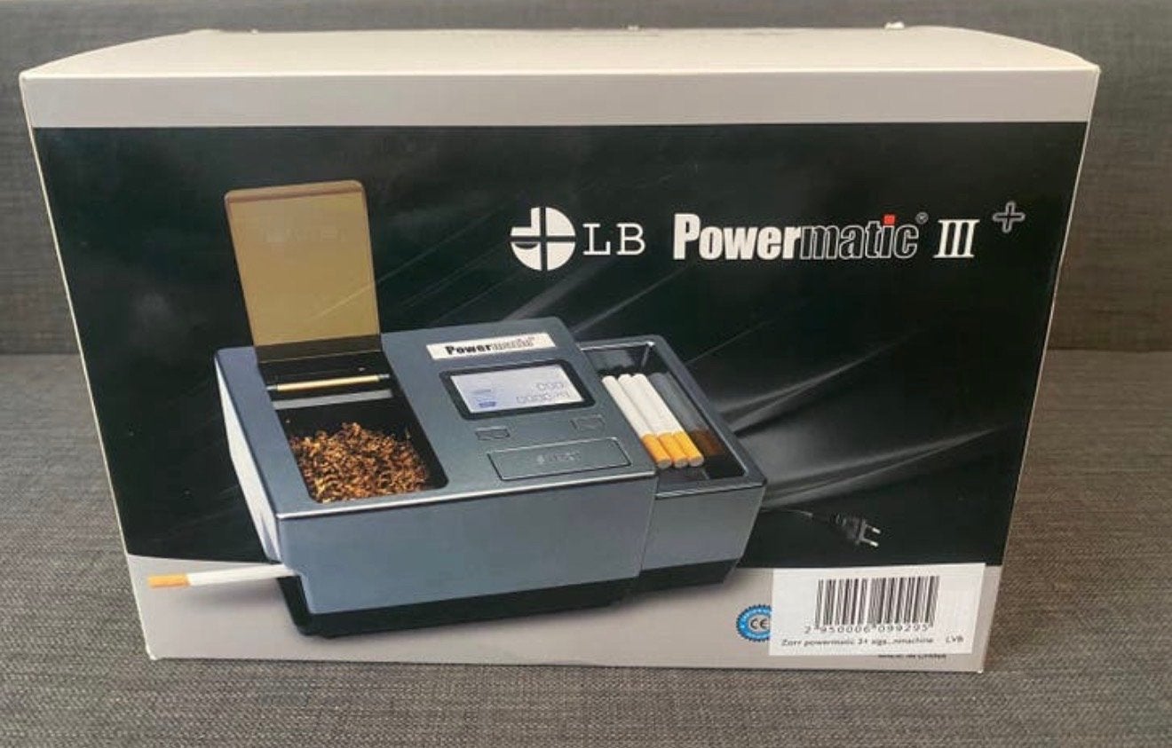 LB Powermatic III+ Elektrische Sigarettenmaker, Ophalen of Verzenden, Gebruikt, Overige typen