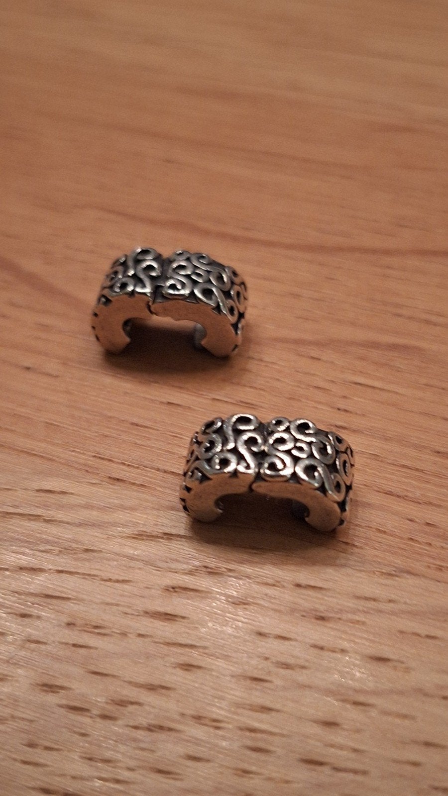 Pandora zilveren clips voor armband of ketting p.st 15 euro, Ophalen of Verzenden, Zo goed als nieuw, Zilver, Pandora