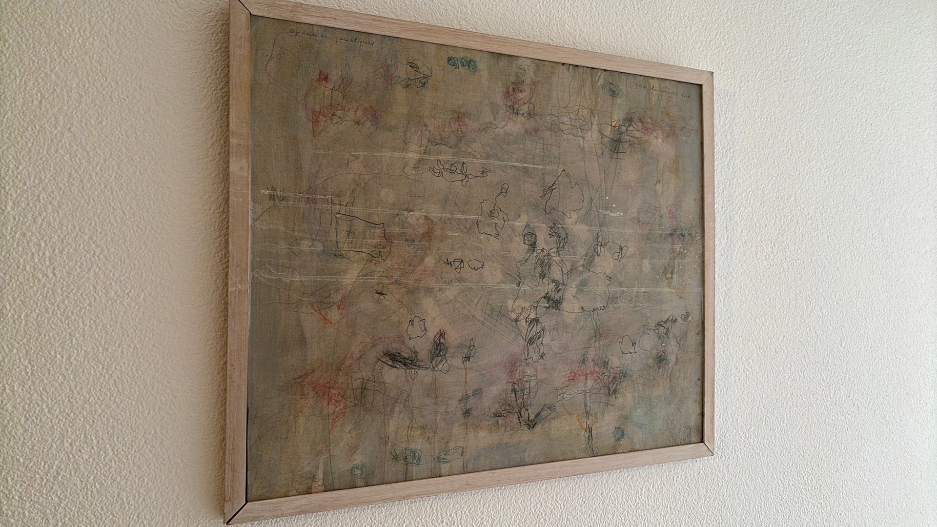 Kees Vossestijn, Gouda, schilderij, acryl op hout, Antiek en Kunst, Ophalen