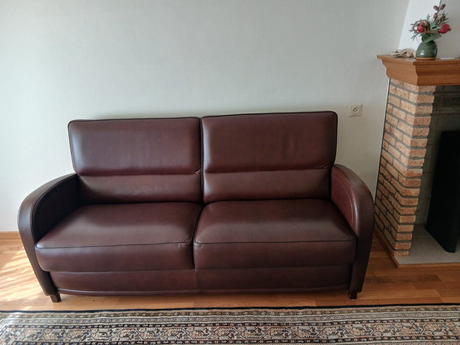 Bank 2 zits, Ophalen, Gebruikt, 150 tot 200 cm, Tweepersoons