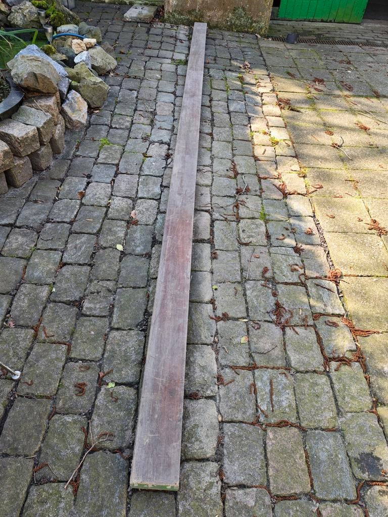 Hardhouten planken en paal, Ophalen of Verzenden