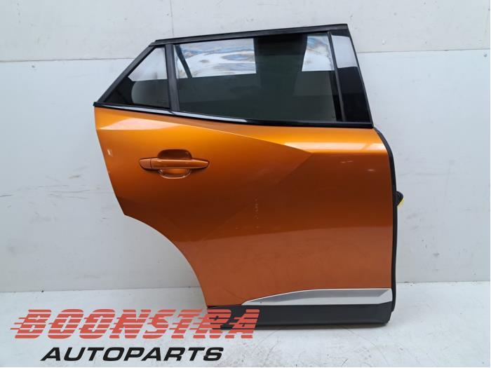 Portier 4Deurs rechts-achter van een Peugeot 2008 (KLS), Gebruikt, -, Deur, -
