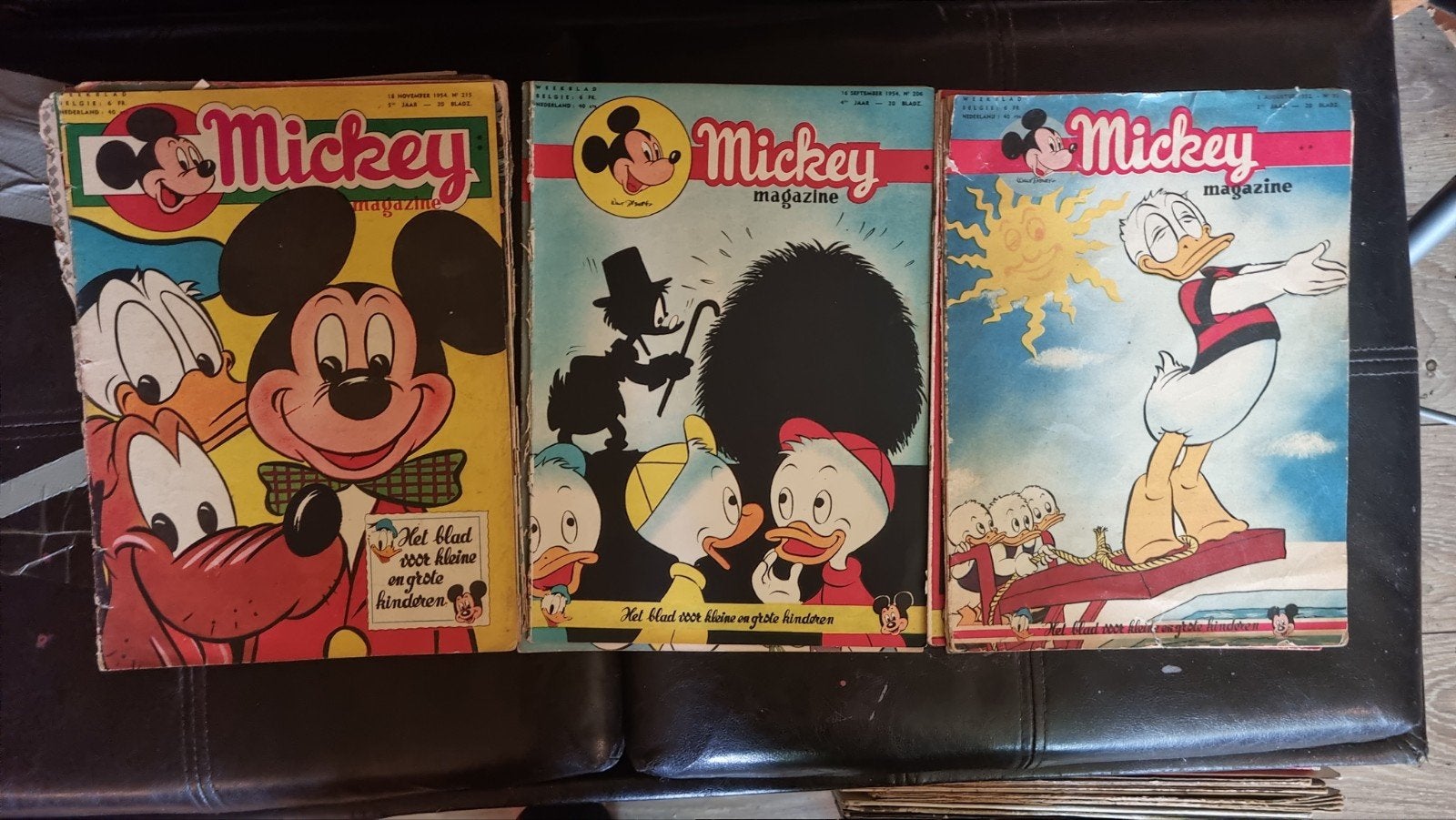 15 x Mickey Magazine Collectie - 1951 tm 1958, Ophalen of Verzenden, Gelezen