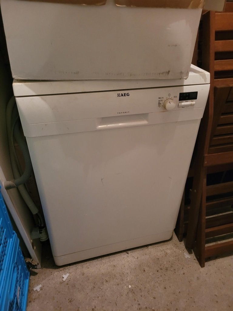 vaatwasser AEG favorit, Ophalen, Gebruikt, Minder dan 85 cm, Eco programma