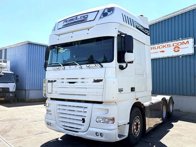 DAF XF 105.460 SUPERSPACECAB 6x2 (EURO 5 / AS-TRONIC GEARBOX, Automaat, Euro 5, Wit, Bedrijf