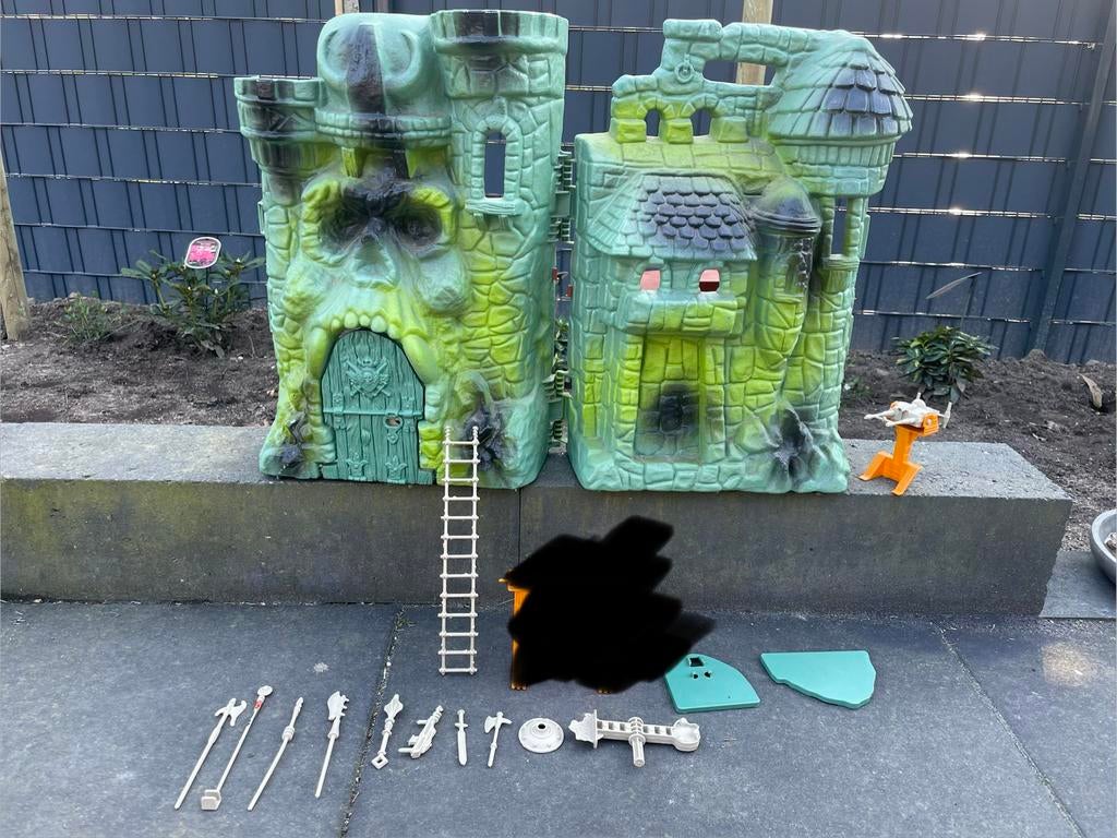 Castle Grayskull masters of the universe motu heman, Verzamelen, Ophalen of Verzenden, Gebruikt