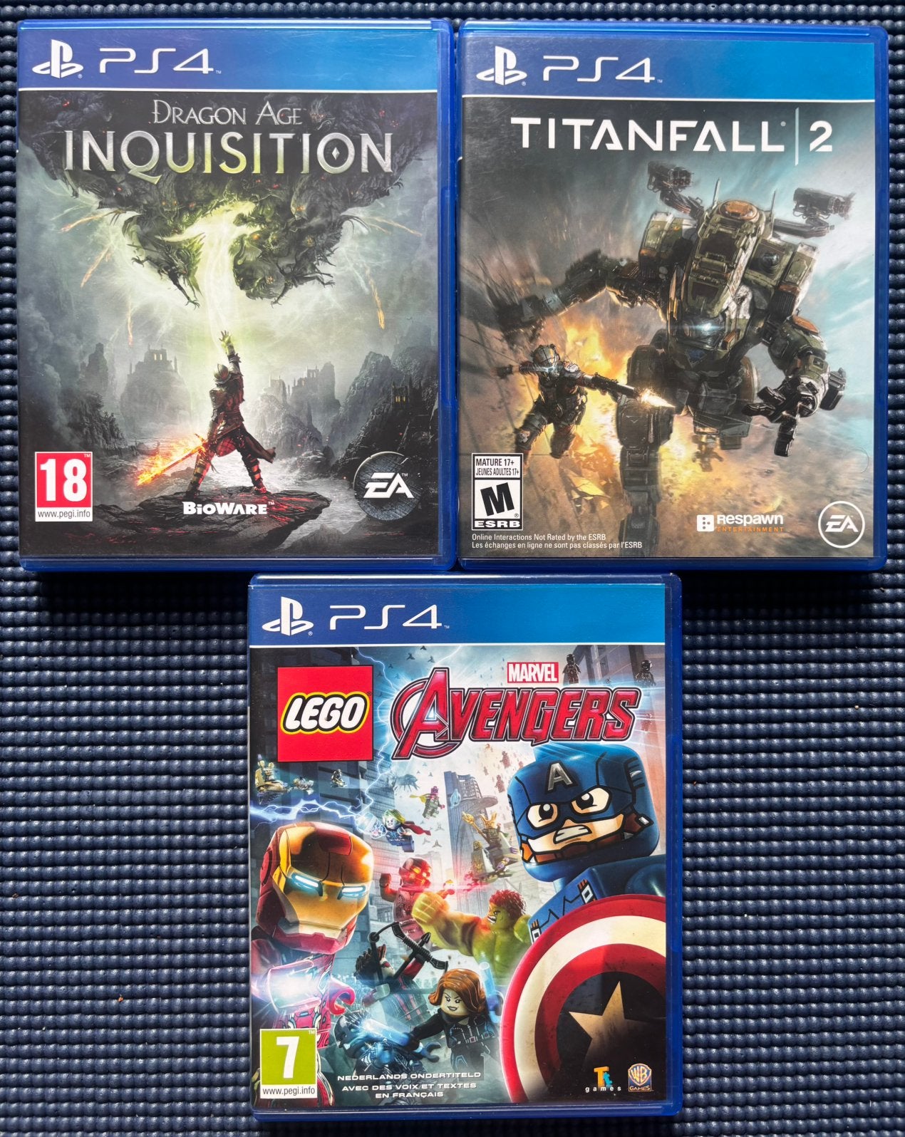 PS4 Games: Dragon Age Inquisition/Titanfall 2/Lego Avengers, Avontuur en Actie, 1 speler, Ophalen of Verzenden, Zo goed als nieuw