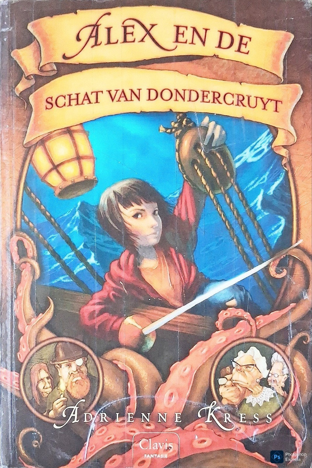 Alex En De Schat Van Dondercruyt, Gelezen, Ophalen of Verzenden, Fictie, Adrienne Kress.