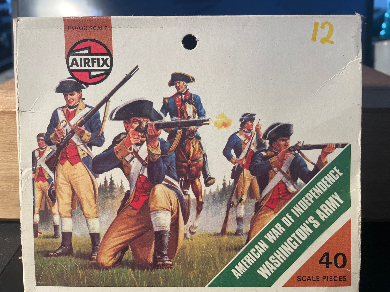 Airfix soldiers ''Washington's Army '' 1975-1976, Ophalen of Verzenden, Zo goed als nieuw, 1:50 of kleiner, Figuur of Figuren
