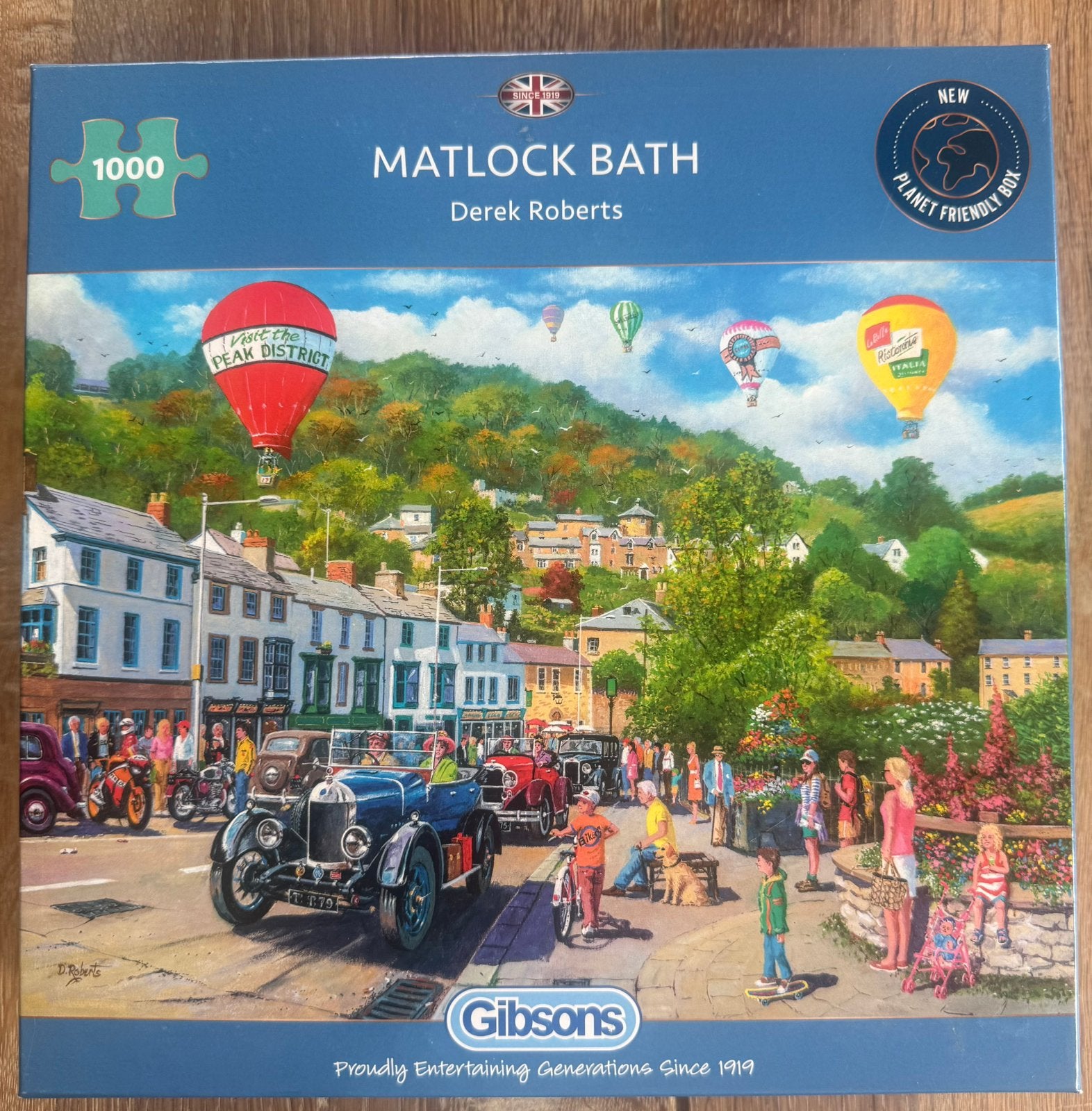 Gibsons Puzzel Matlock Bath, Ophalen, 500 t/m 1500 stukjes, Zo goed als nieuw, Legpuzzel