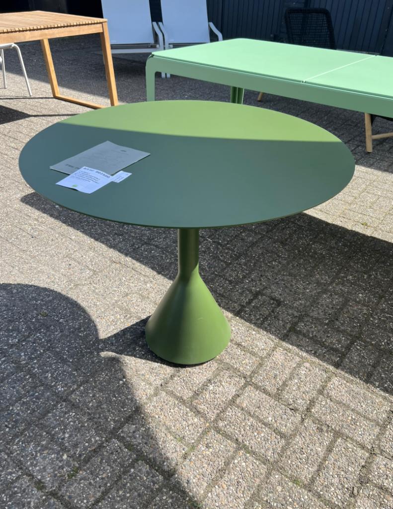 Hay Palissade Cone tuintafel 90 Olive | Van €679, nu, Hay, Hay, Nieuw, Metaal