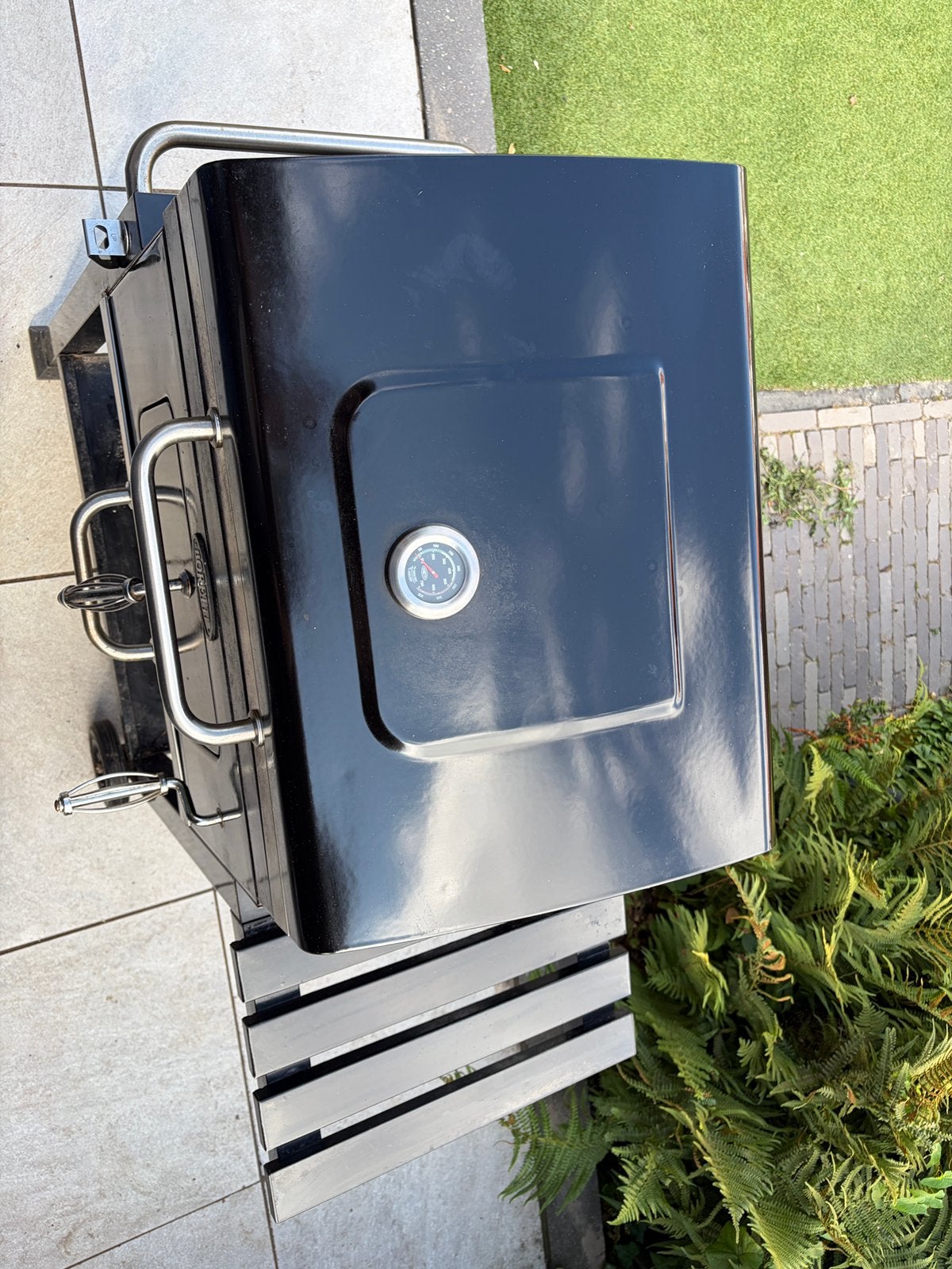 Boretti Houtskool BBQ met hoes en starter, Ophalen, Gebruikt