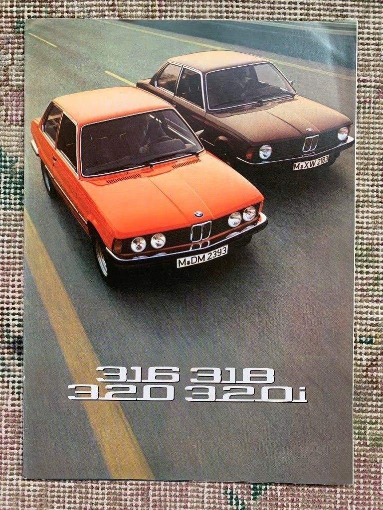 Nederlandse folder brochure BMW 3-serie coupe E21 1975, Ophalen of Verzenden, Zo goed als nieuw, BMW, BMW