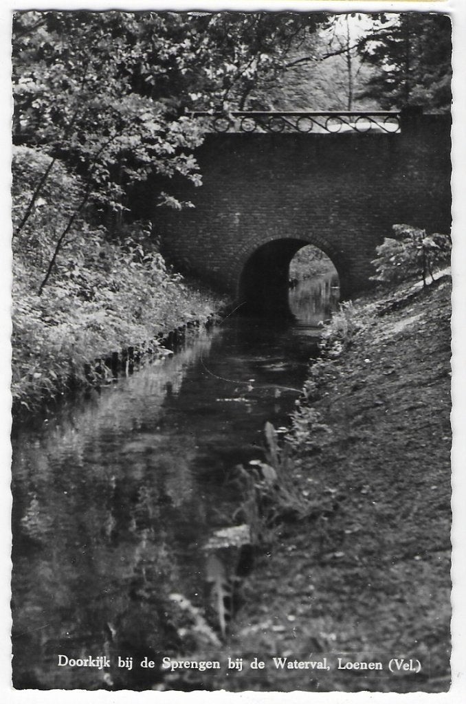 Loenen Waterval Oude Gelopen Ansichtkaart ( 1581 ), Ophalen of Verzenden, 1960 tot 1980, Gelopen, Gelderland