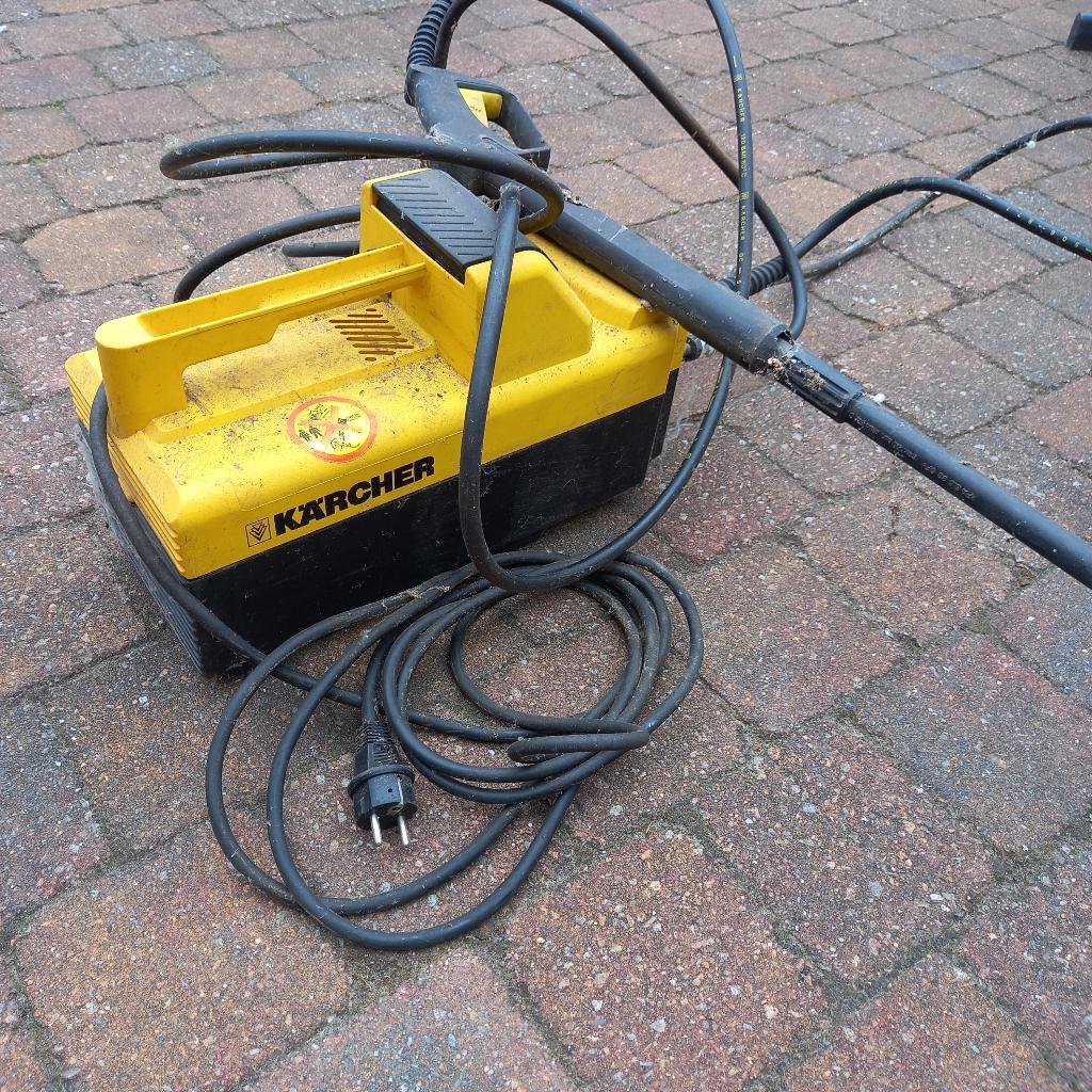 Hogedruk reiniger, Ophalen, Gebruikt, Elektrisch, Karcher terras reiniger