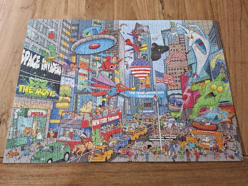 Puzzel That's life 1000 stukjes New York 67 x 48 cm Goliath, Ophalen of Verzenden, 500 t/m 1500 stukjes, Zo goed als nieuw, Legpuzzel
