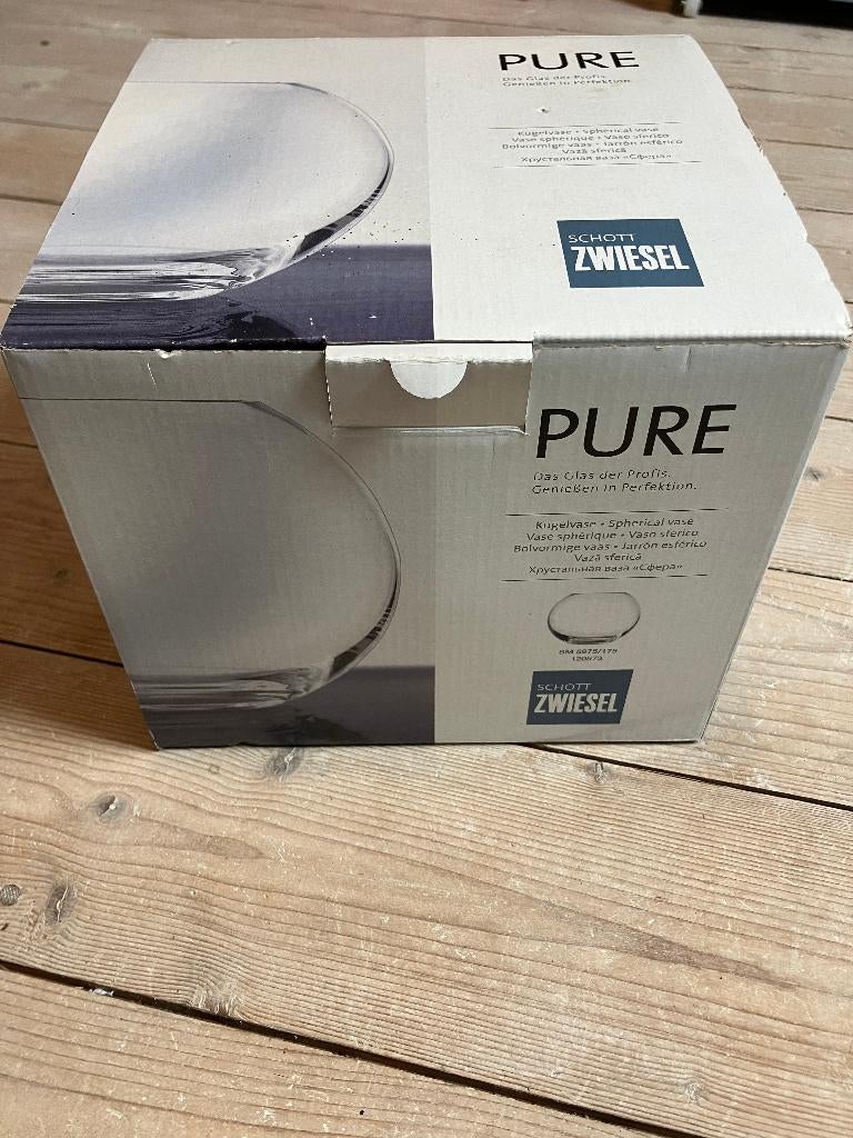 kristal bolvaas Moederdagcadeau Schott Zwiesel bolvaas nieuw, Overige kleuren, Nieuw, Ophalen of Verzenden, Glas