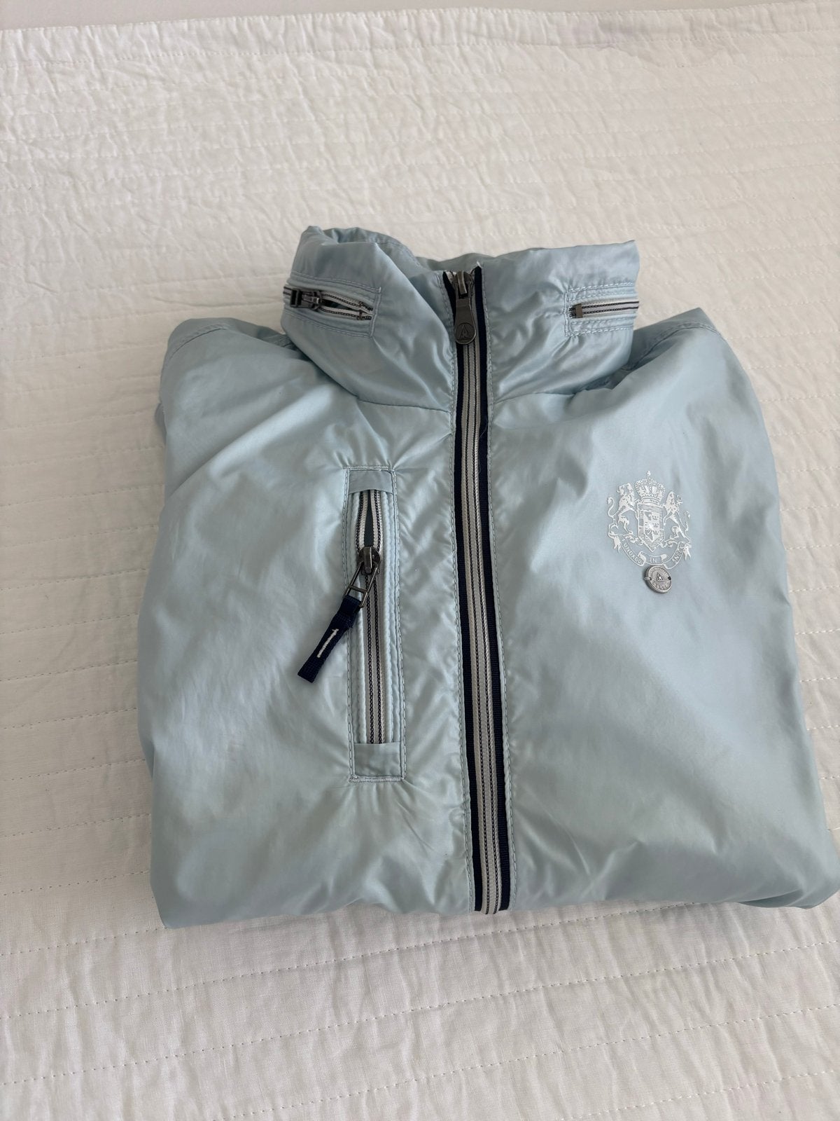 Gaastra Windjack Lichtblauw Maat XL, Ophalen of Verzenden, Zo goed als nieuw, Maat 42/44 (L), Blauw