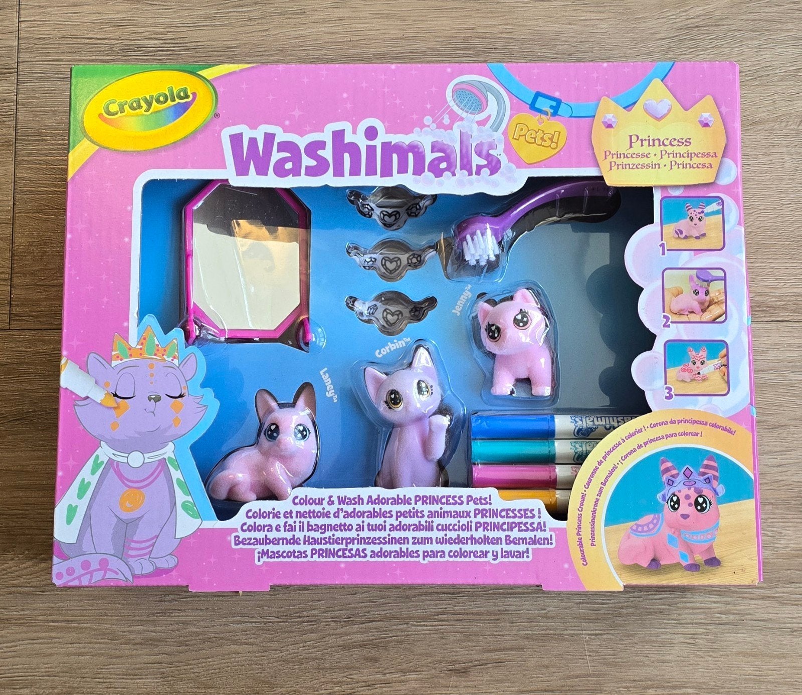 Crayola Washimals Princess Pets - Kleur en Was Speelset, Ophalen of Verzenden, Nieuw, Knutselen