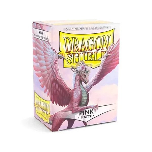 Dragon Shield – Matte Sleeves Pink / Roze (100 stuks), Verzenden, Nieuw, Sleeves of Kaarthoesjes