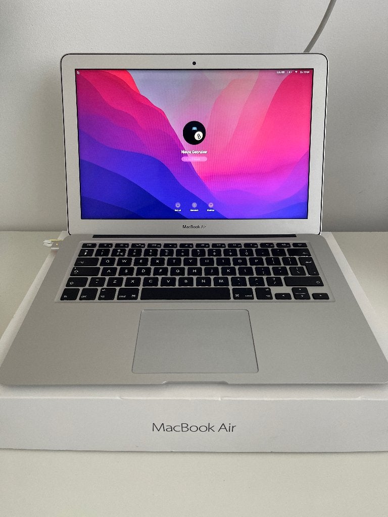 Macbook Air 13-inch 2017, Ophalen, Gebruikt, Qwerty, 8 GB