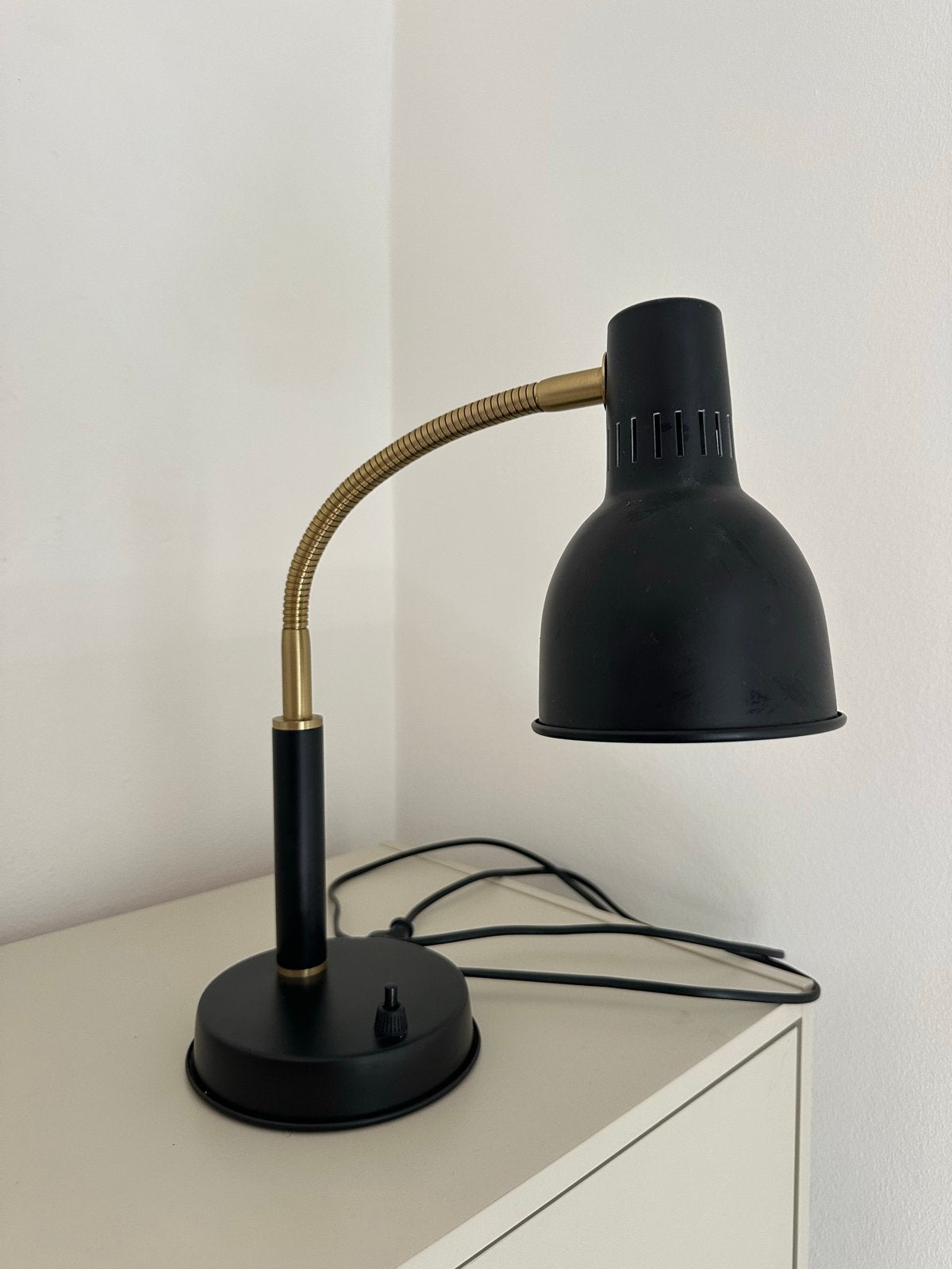 IKEA lamp met gloeilamp, Ophalen, Bureaulamp, Gebruikt, IKEA