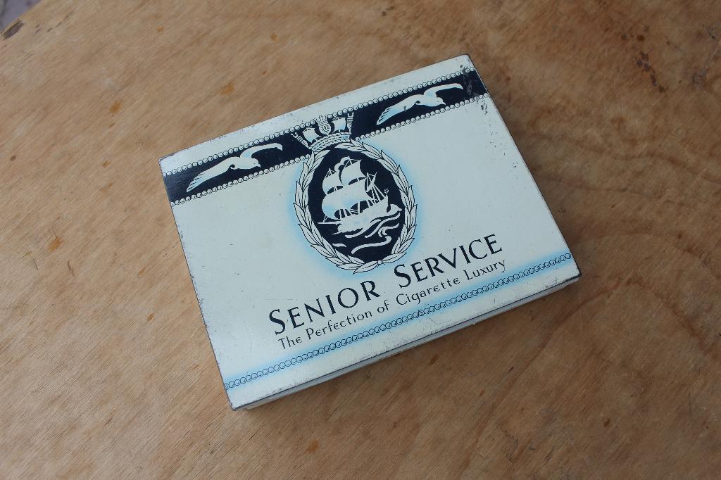 Brits Cigarettes Case Senior Service Engeland Sigaretten, Ophalen of Verzenden, Engeland, Overige typen