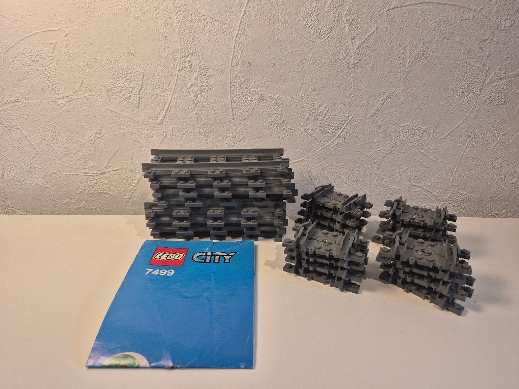 Lego City 7499 Flexible and Straight Tracks, Kinderen en Baby's, Speelgoed | Duplo en Lego, Lego, Compleet, Ophalen of Verzenden