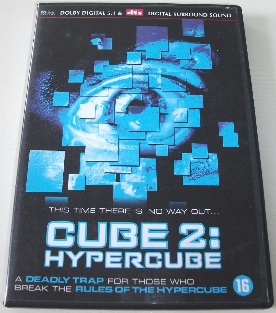 Dvd *** CUBE 2 *** Hypercube, Cd's en Dvd's, Dvd's | Horror, Zo goed als nieuw, Overige genres, Vanaf 16 jaar, Engels, Nederlands
