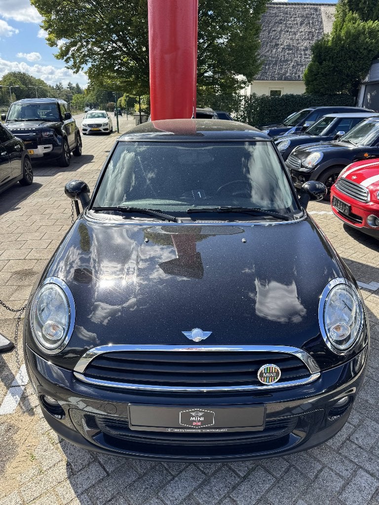 Mini 1.6 ONE 55KW 2013 Zwart ( 3 MAANDEN GARANTIE ), Voorwielaandrijving, Stof, 74 pk, Zwart