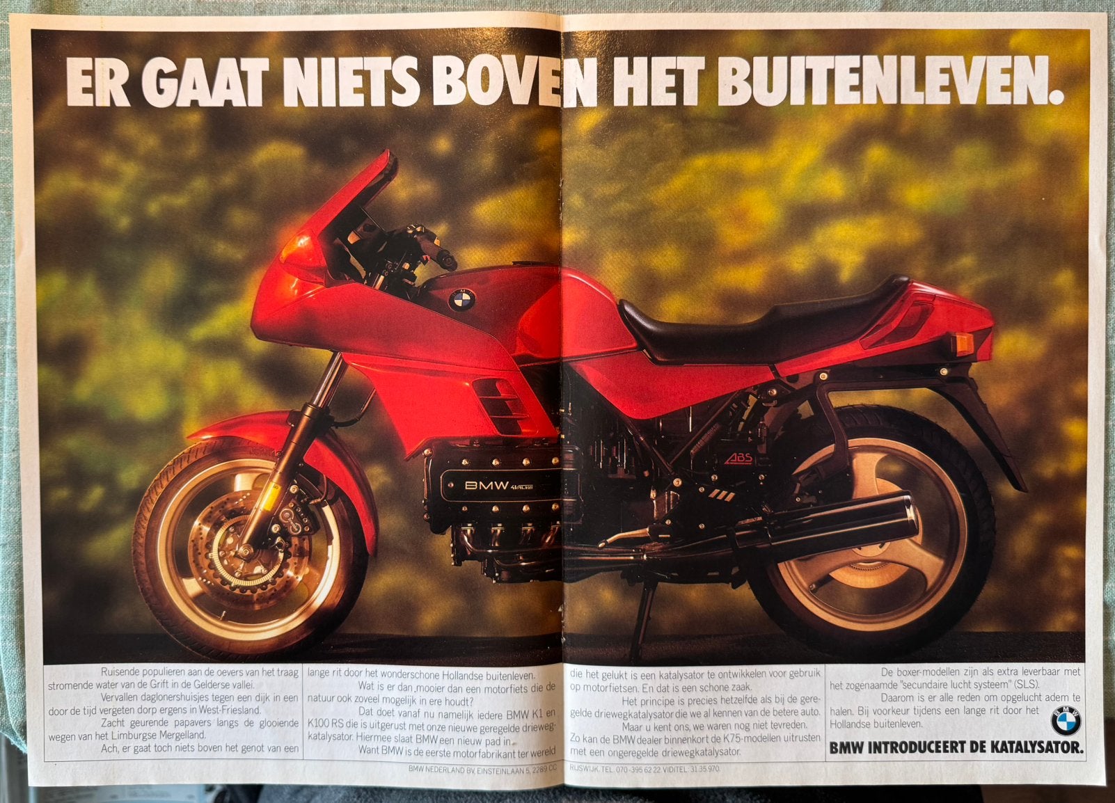 Advertentie 1991 BMW K100RS, Verzenden, Zo goed als nieuw, Motoren