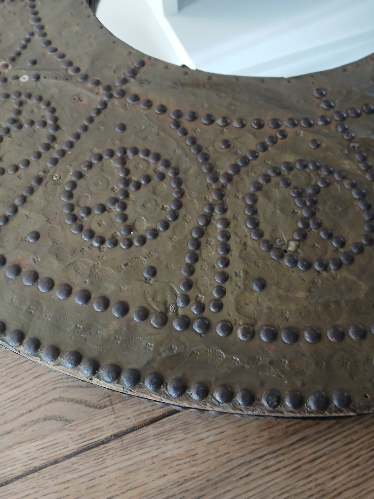 Mooie oude spiegel, Huis en Inrichting, Woonaccessoires | Spiegels, Minder dan 50 cm, Gebruikt, Ophalen of Verzenden, Minder dan 100 cm