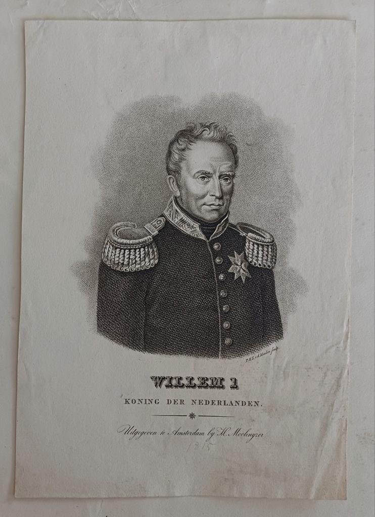 Afbeeldingen Koningshuis Willem I, IV en V, Wilhelmina, Antiek en Kunst, Kunst | Litho's en Zeefdrukken, Ophalen