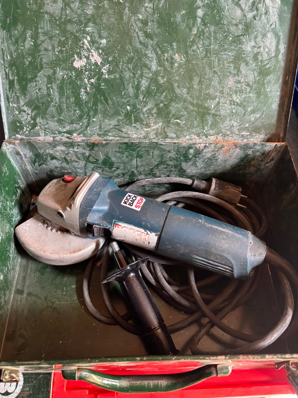 Bosch haakse slijper 125, Ophalen of Verzenden, Gebruikt, 700 tot 1000 watt, Haakse handslijpmachine