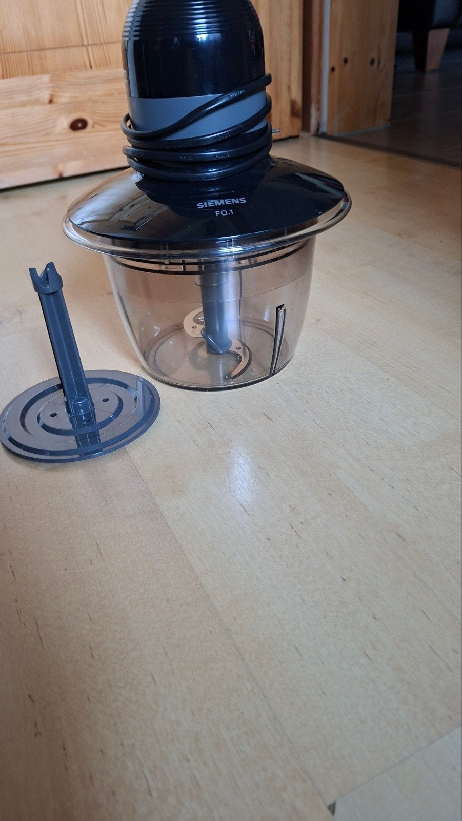 Siemens FQ.1 Hakmolen - Zo goed als nieuw, Minder dan 1 liter, Ophalen of Verzenden, Zo goed als nieuw, 1 snelheid