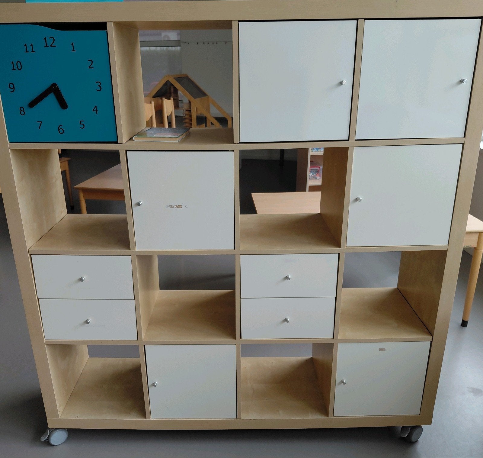 IKEA Kast met open vakken, deurtjes en lades, Ophalen