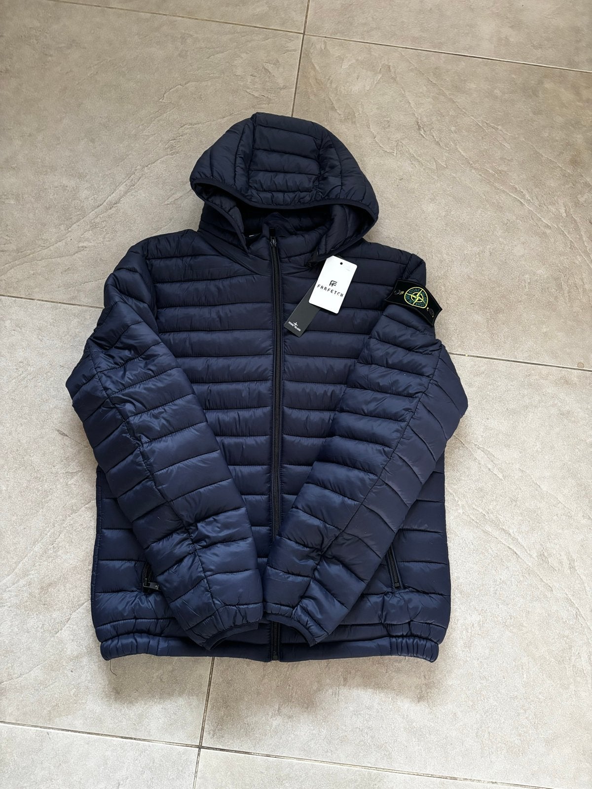 Stone Island Jas Maat M - Nieuw met labels, Kleding | Heren, Ophalen of Verzenden, Nieuw, Maat 48/50 (M), Blauw