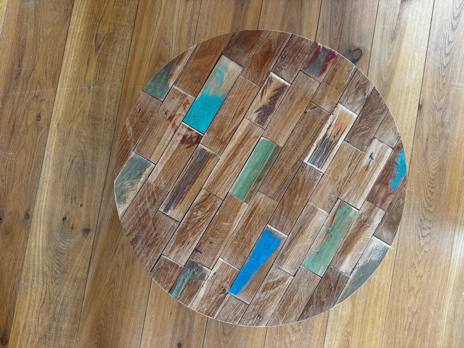 d-Bodhi Ronde Salontafel - 60 cm diameter, 35 cm hoog, Ophalen, Gebruikt, 50 tot 100 cm, 5 – 50