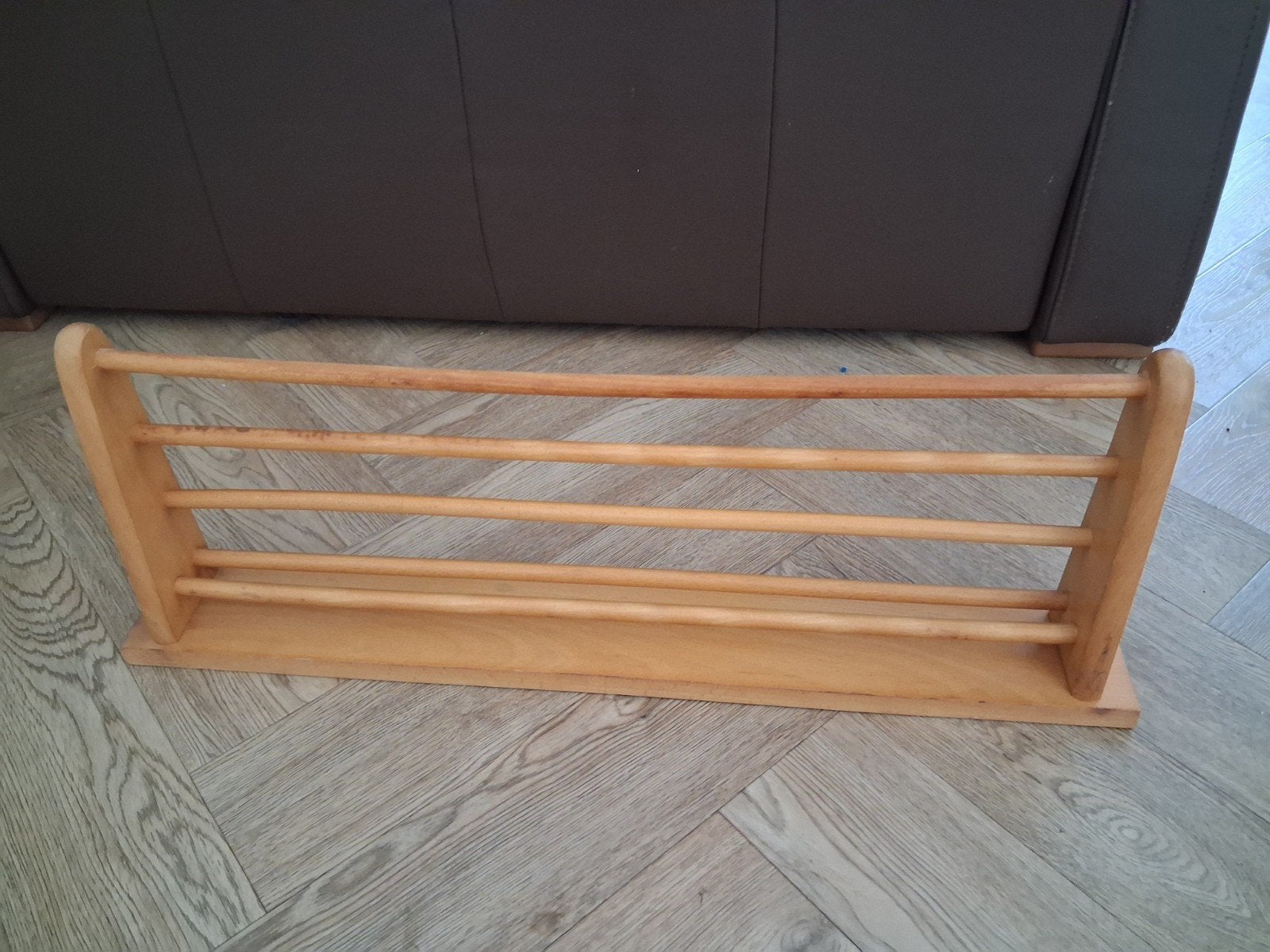 Vintage Piet Zwart houten pannenrek / wandrek, Ophalen of Verzenden