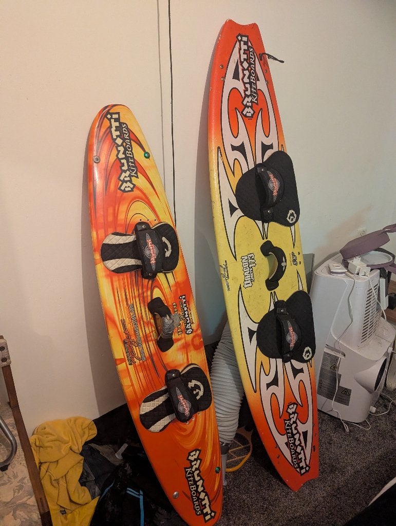Brunotti kitesurf board(s), Watersport en Boten, Kitesurfen, Ophalen, Gebruikt, Kiteboard, 10 m²