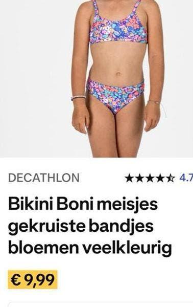 Decathlon Bikini Boni 122 128, Gebruikt, Bikiniset, Meisje, Ophalen of Verzenden