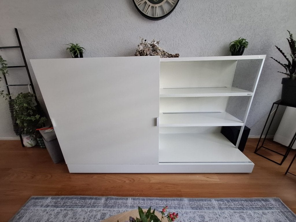 Hulsta tv kast, Ophalen, Gebruikt, 100 tot 150 cm, 100 tot 150 cm