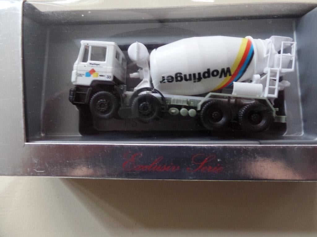 MAN betonmixer Wopfinger Herpa, Hobby en Vrije tijd, Modelauto's | 1:87, Verzenden, Nieuw, Bus of Vrachtwagen, Herpa