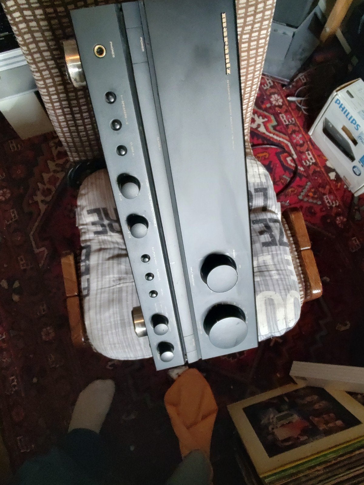 Mararntz PM 80 MK 2 heeft onderhoud nodig, Ophalen of Verzenden, Zo goed als nieuw, 60 tot 120 watt, Marantz
