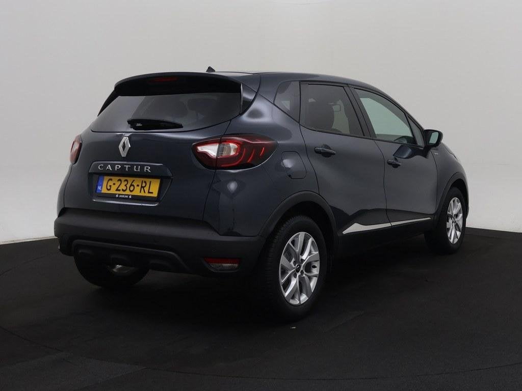 Renault Captur 0.9 TCe Limited Nav/Airco/Cruise/Lmv/CarPlay, Auto's, Voorwielaandrijving, Stof, Gebruikt, Euro 6