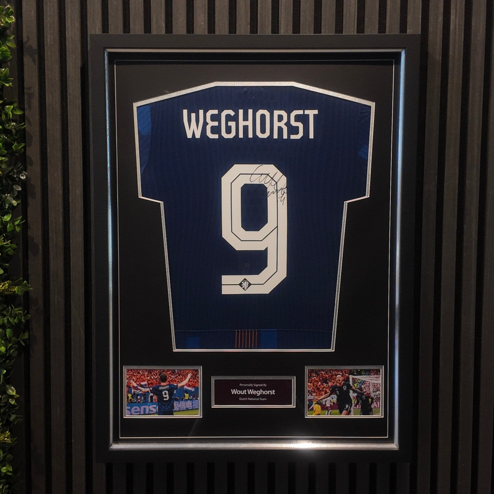 Wout Weghorst gesigneerd shirt Nederlands elftal videobewijs, Verzenden, Nieuw, Overige binnenlandse clubs, Shirt