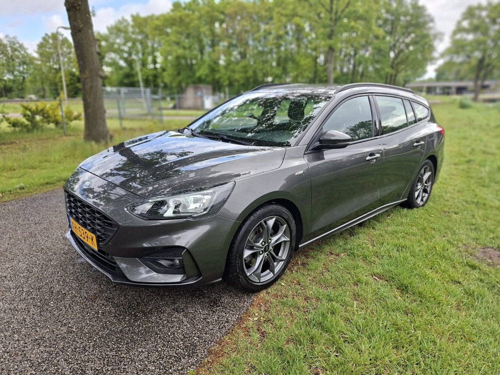 Ford Focus 1.0 Ecoboost 125pk 2019 Grijs, Auto's, 125 pk, 1283 kg, Origineel Nederlands, Stationwagon